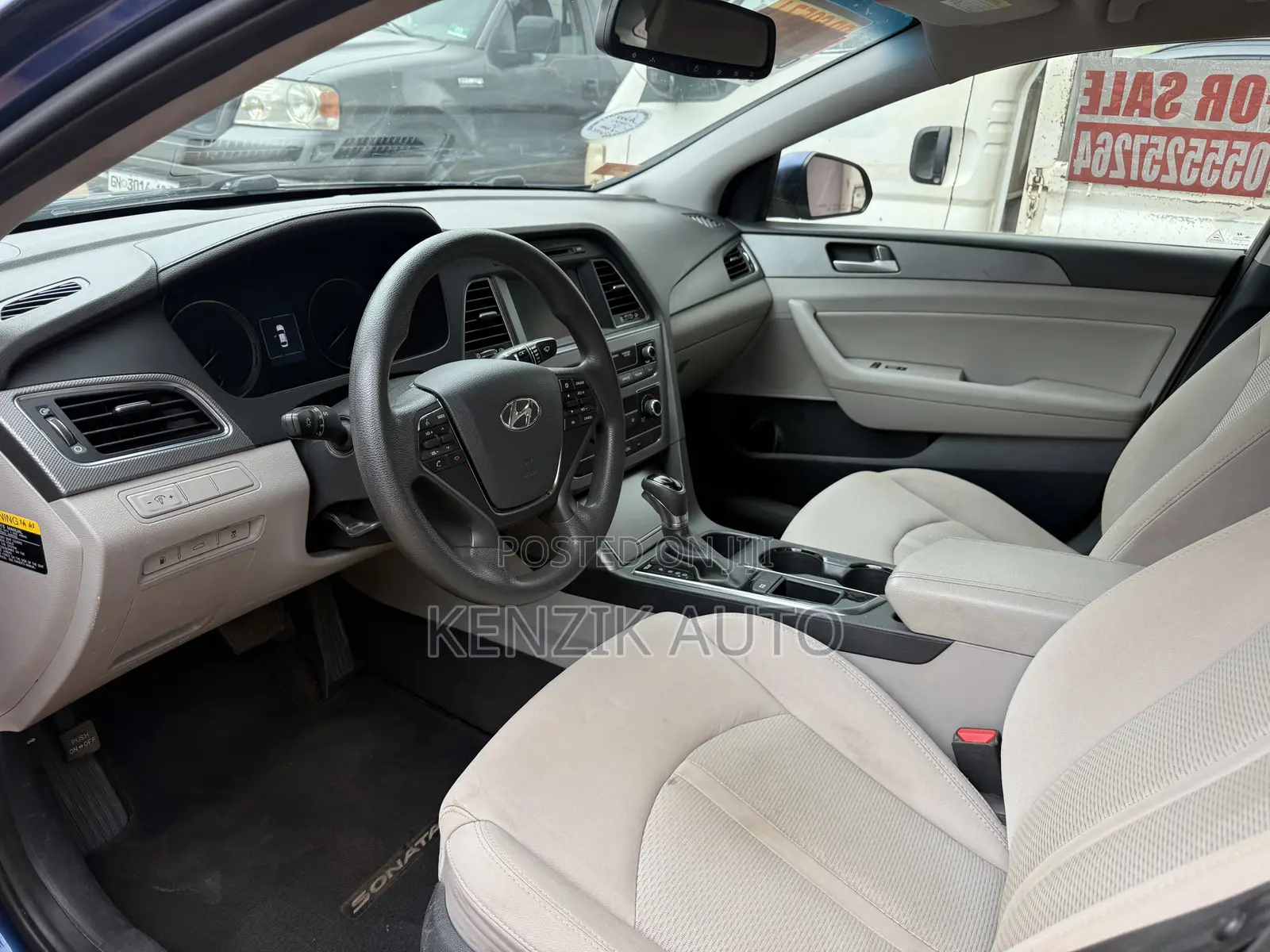Hyundai Sonata ECO Sedan FWD (1.6L 4cyl 7A) 2017 Blue
