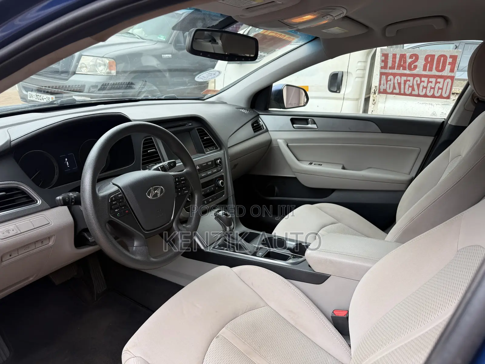 Hyundai Sonata ECO Sedan FWD (1.6L 4cyl 7A) 2017 Blue