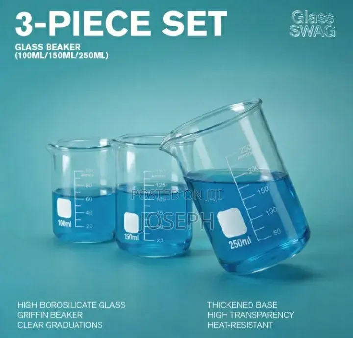 Graduated Beakers 3pcs