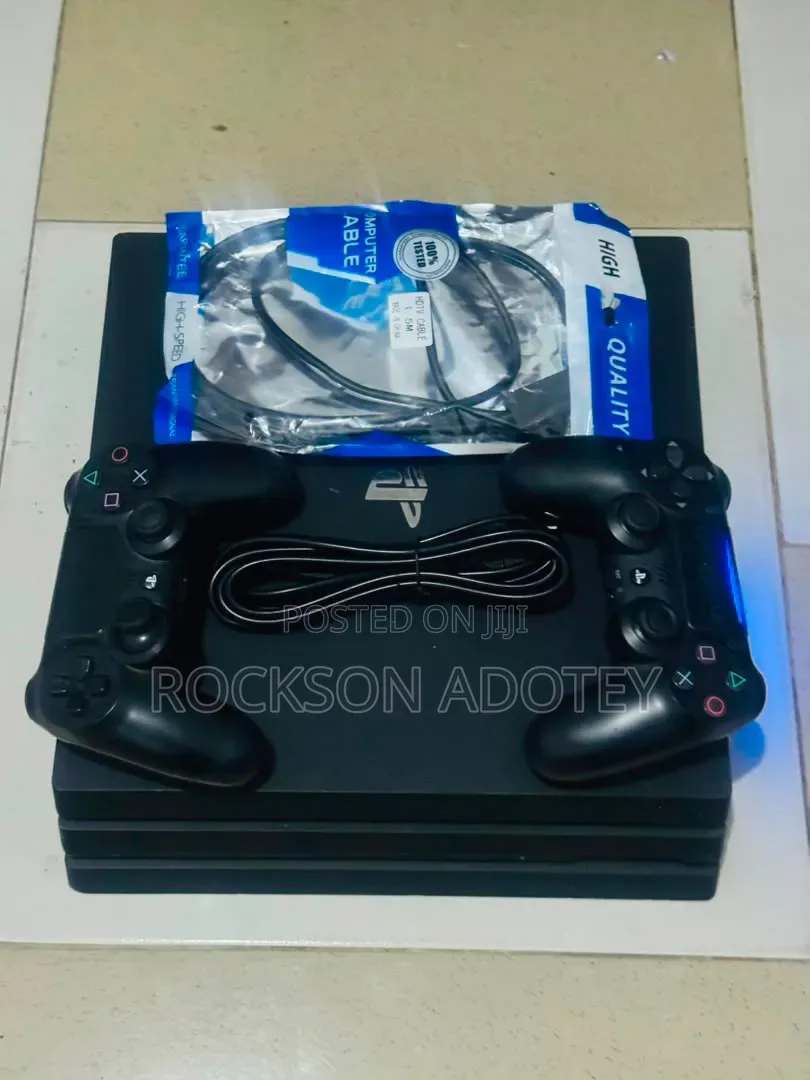 PlayStation 4 Pro 1TB Jailbreak With 10 Games, FC27, Mk11, Heat