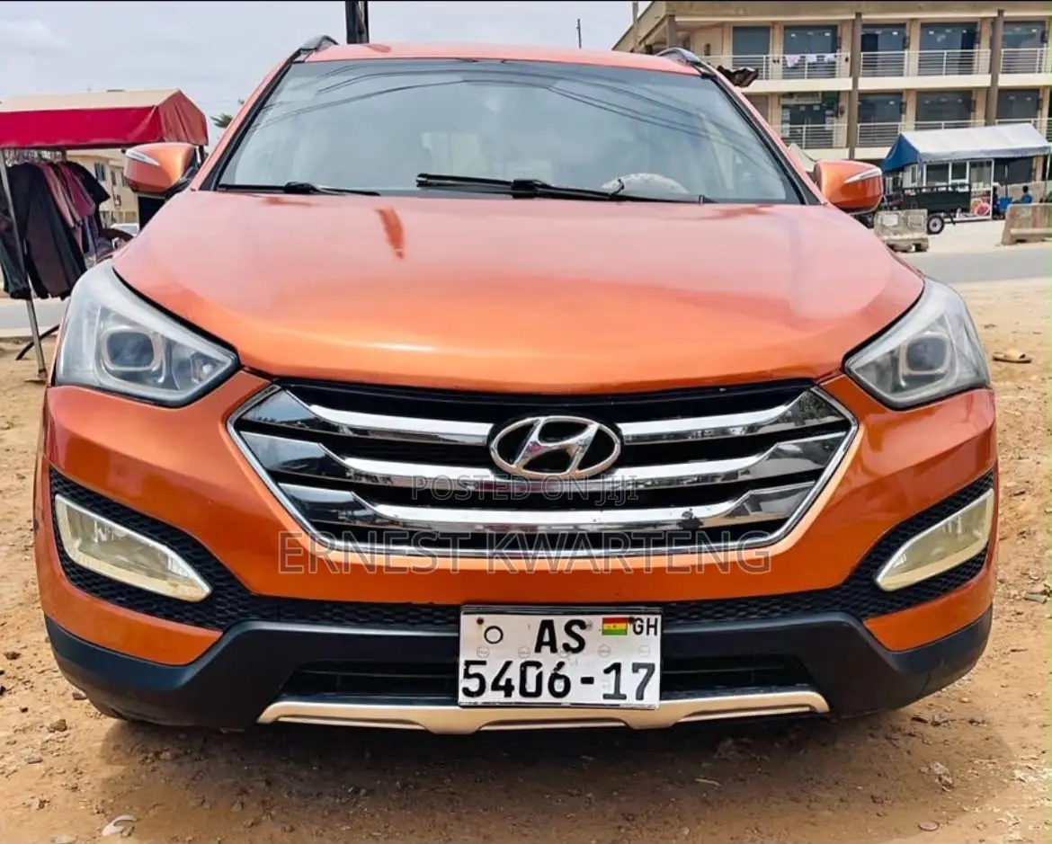 Hyundai Santa Fe 2015 Orange