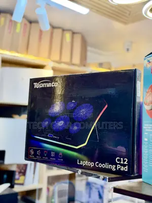 TopMate C12 Laptop Cooling Pad RGB Gaming Notebook