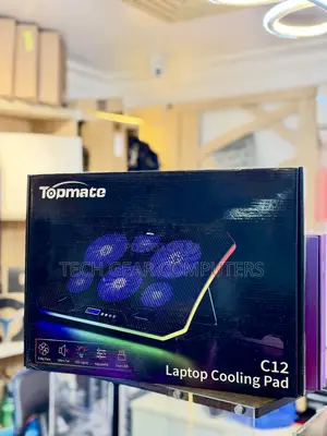 TopMate C12 Laptop Cooling Pad RGB Gaming Notebook