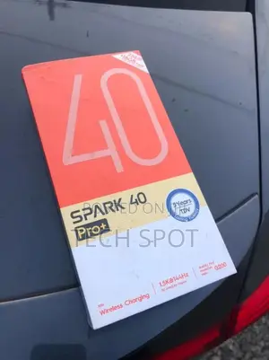 New Tecno Spark 40 Pro+ 256 GB Black