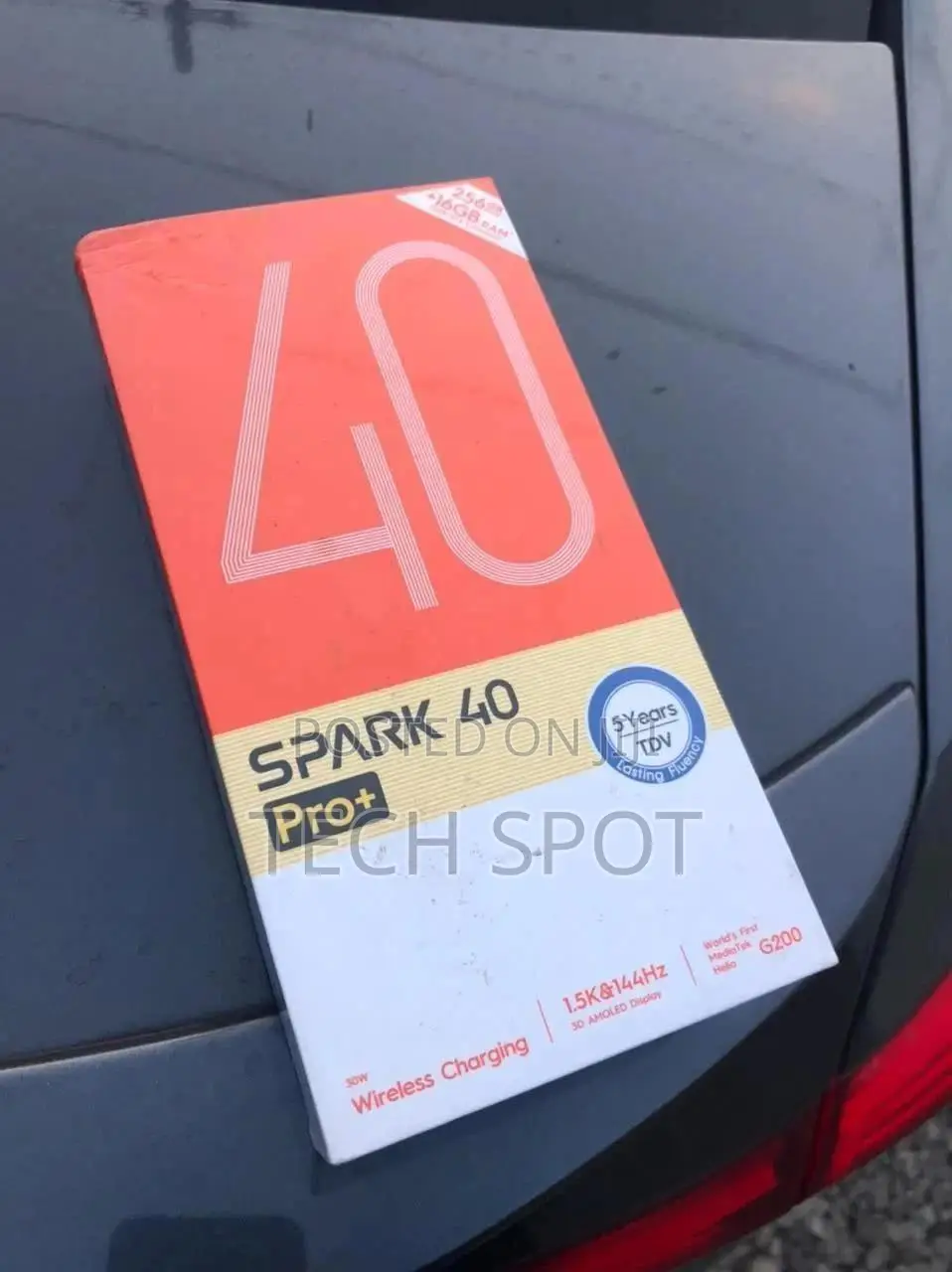 New Tecno Spark 40 Pro+ 256 GB Black