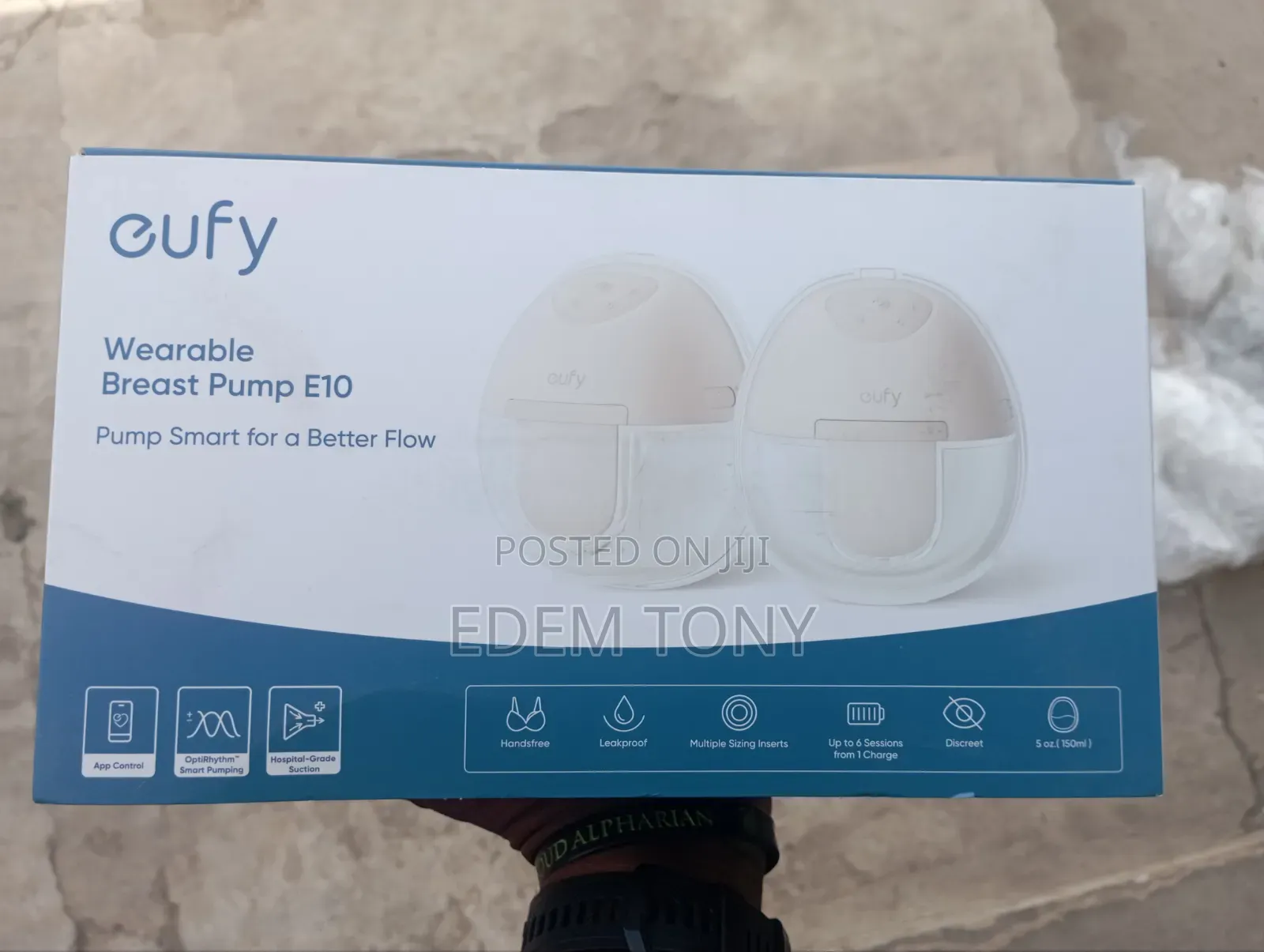 Eufy Wearable Breast Pump E10, App-Controlled, Electric Breast Pump