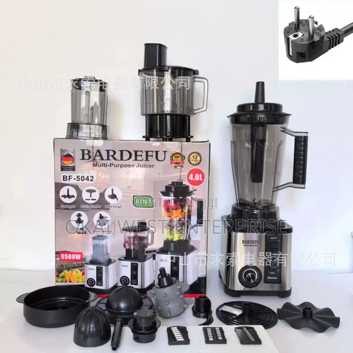 Bardefu Multi-Function Blender - 8-in-1 Culinary Powerhouse