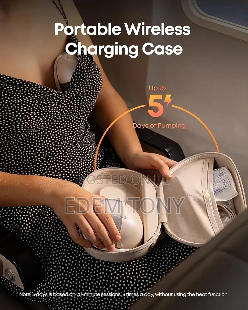 The Eufy Wearable Breast Pump S1 Pro, Featuring Built-in HeatFlow