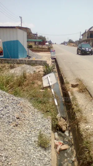4 Plots of Land for Sell at Main Road Amasaman Cocobord