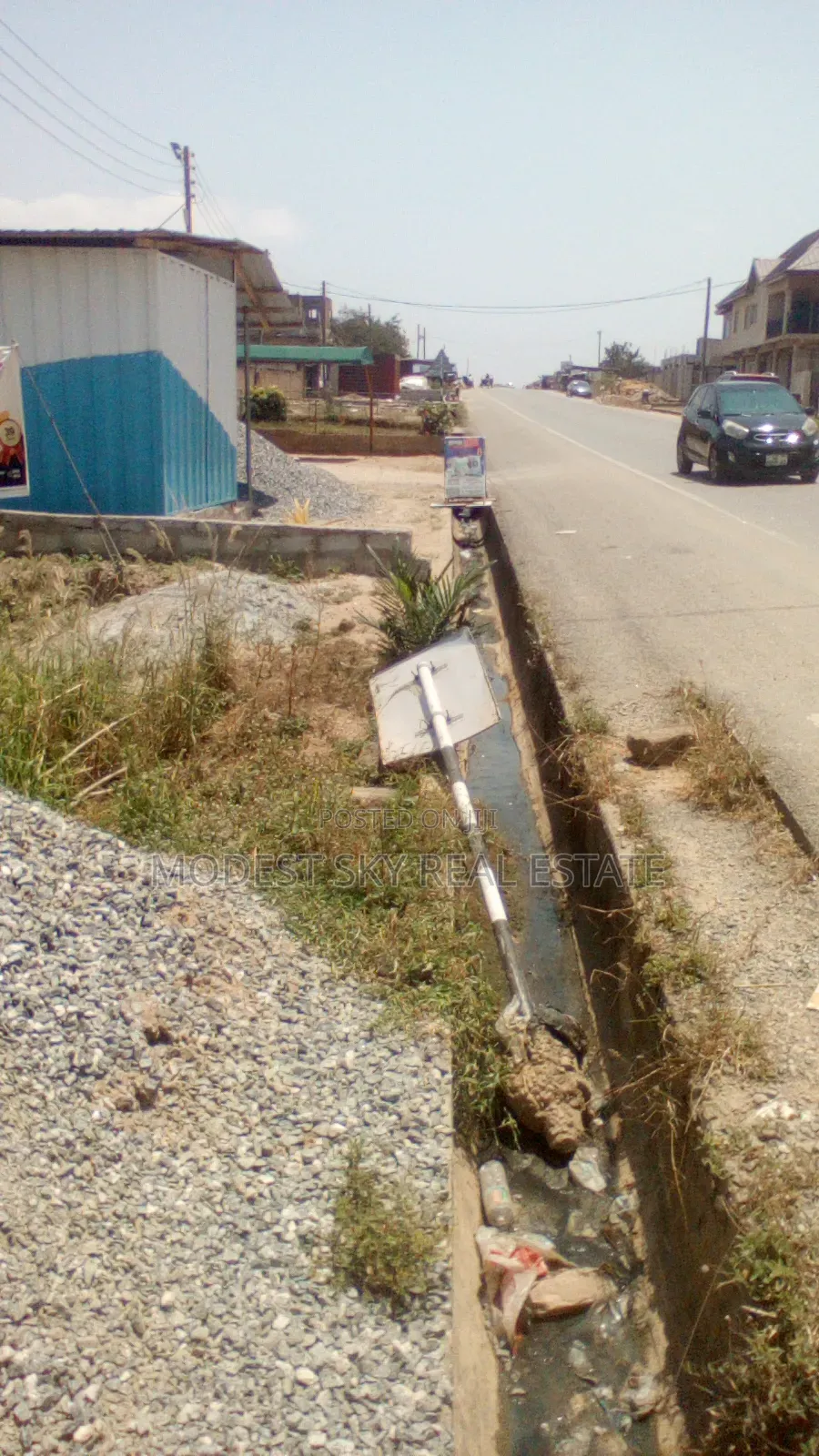 4 Plots of Land for Sell at Main Road Amasaman Cocobord
