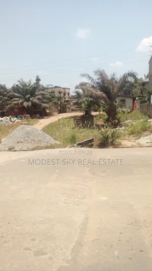 4 Plots of Land for Sell at Main Road Amasaman Cocobord