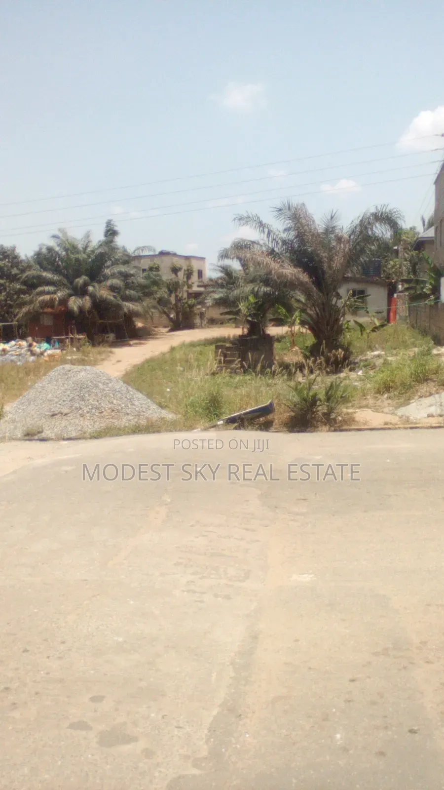 4 Plots of Land for Sell at Main Road Amasaman Cocobord
