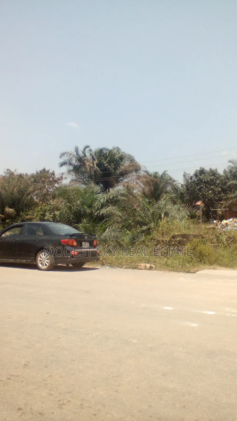 4 Plots of Land for Sell at Main Road Amasaman Cocobord