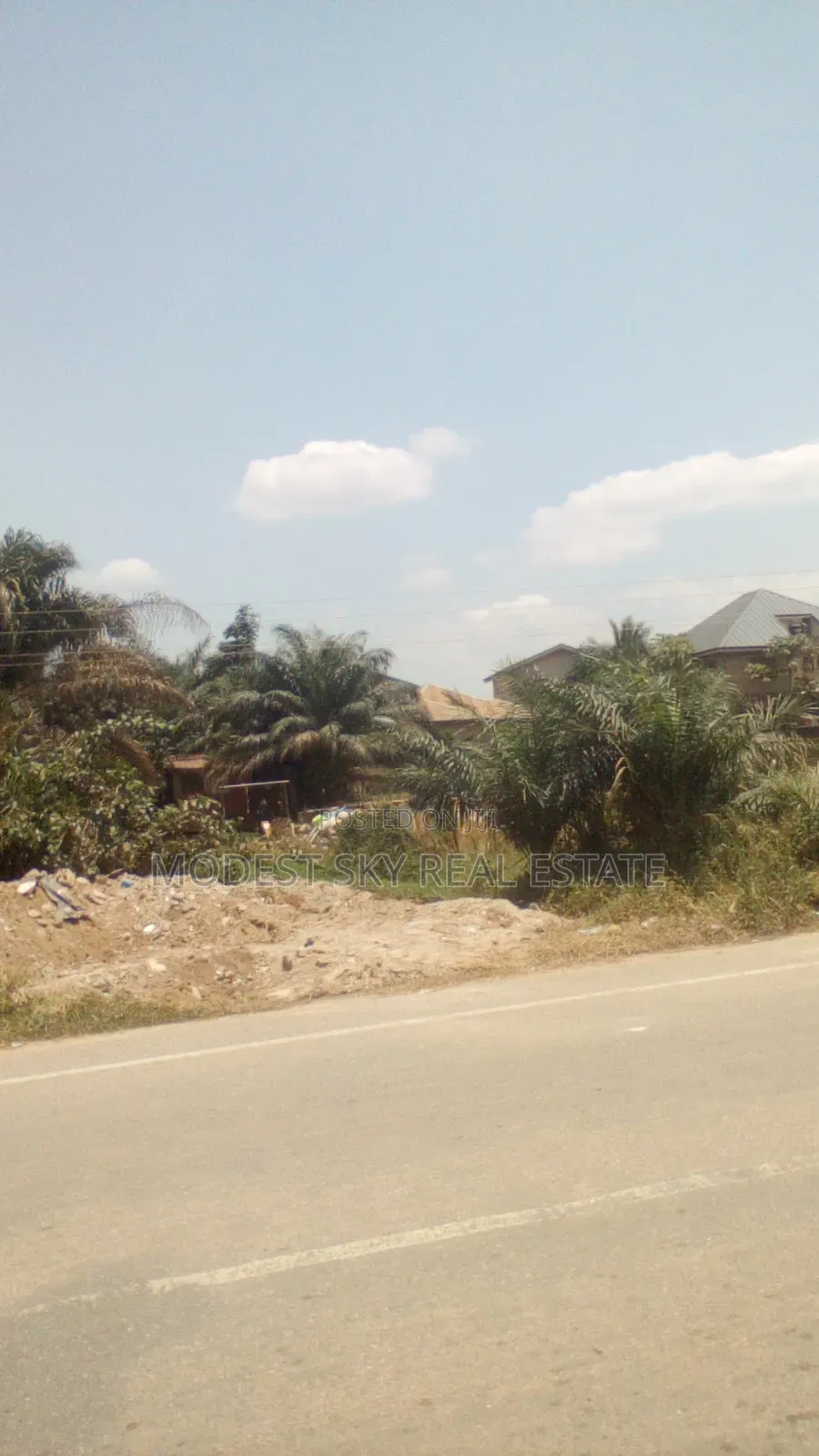 4 Plots of Land for Sell at Main Road Amasaman Cocobord
