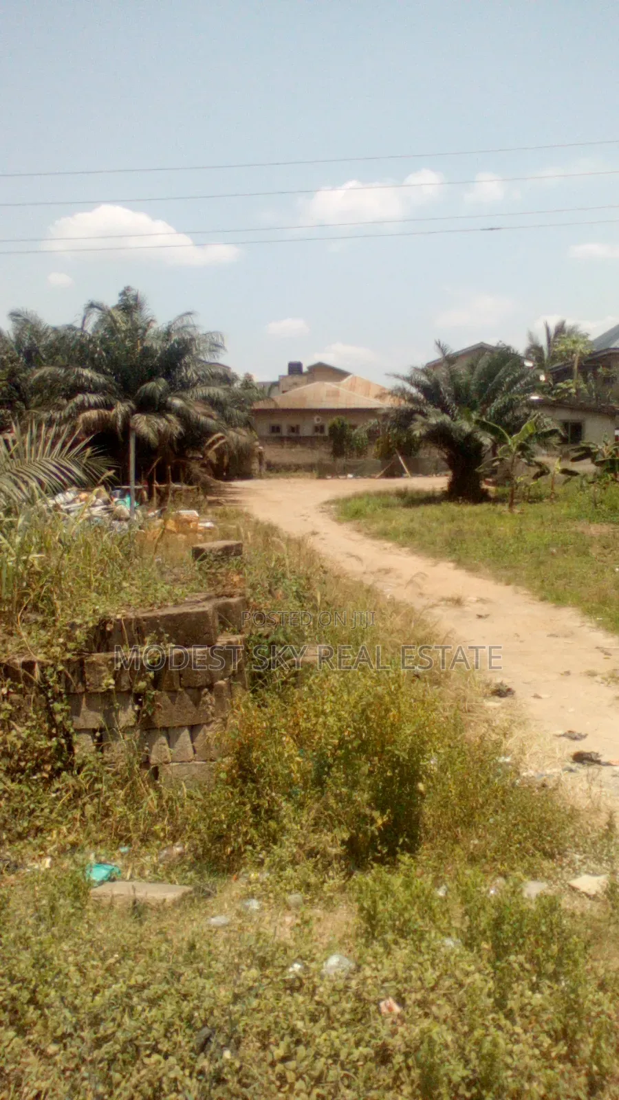 4 Plots of Land for Sell at Main Road Amasaman Cocobord