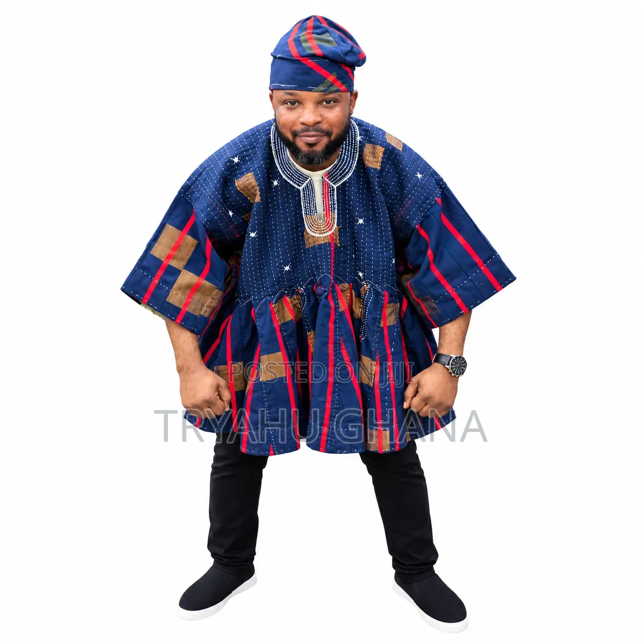 Ghanaian Smock for Church & Cultural Events | Tryahu