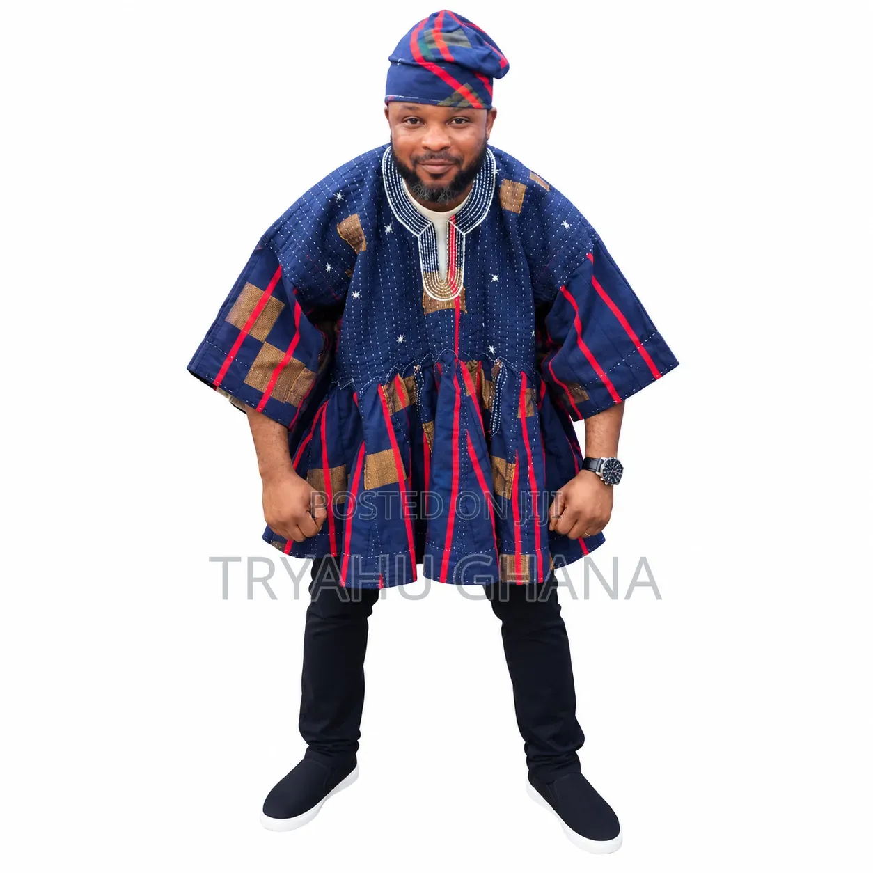 Batakari Smock for Traditional Marriage | Tryahu