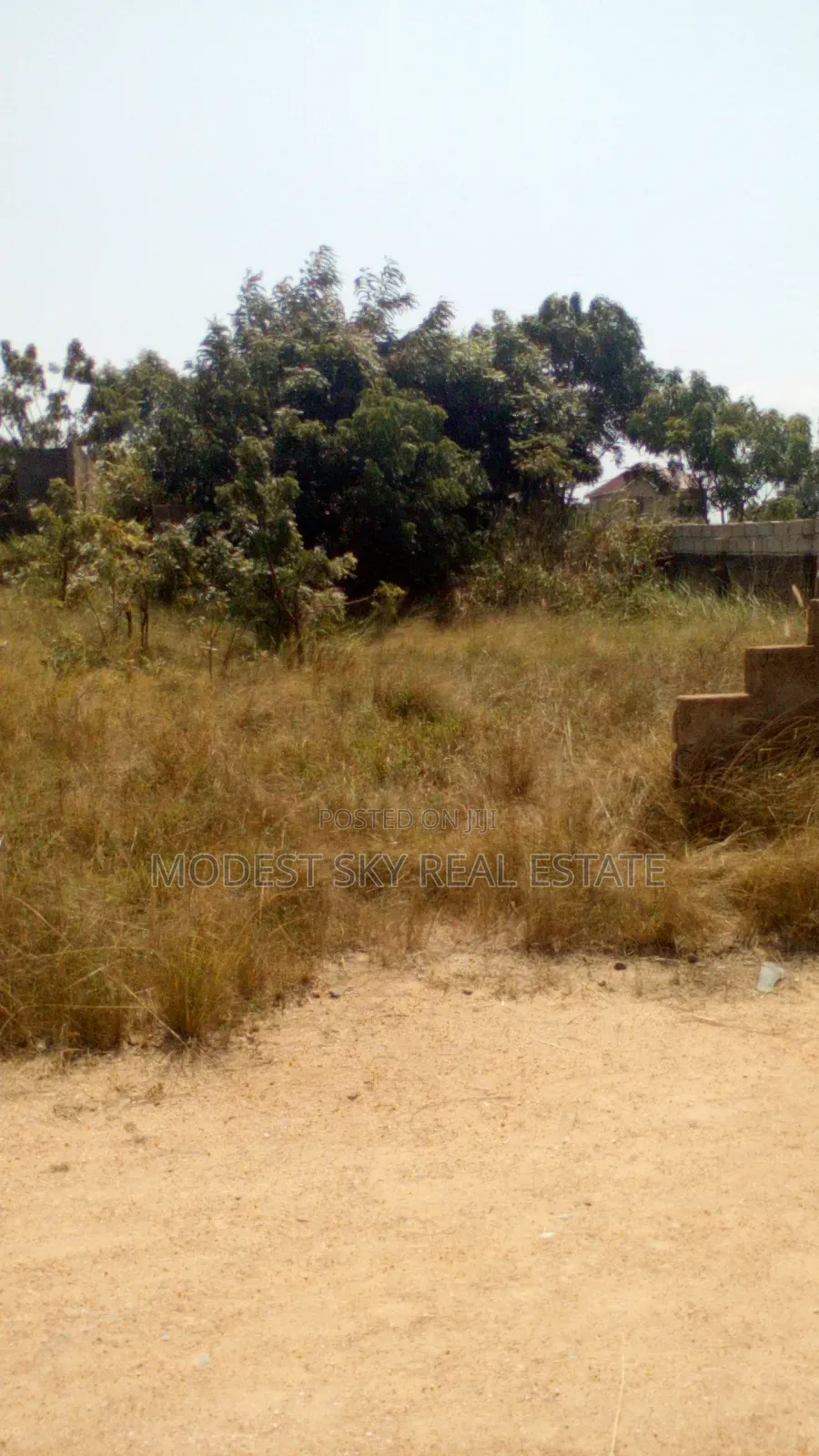 One Plot of With Uncompleted for Sell at Amasaman Obeyeyie Jidda
