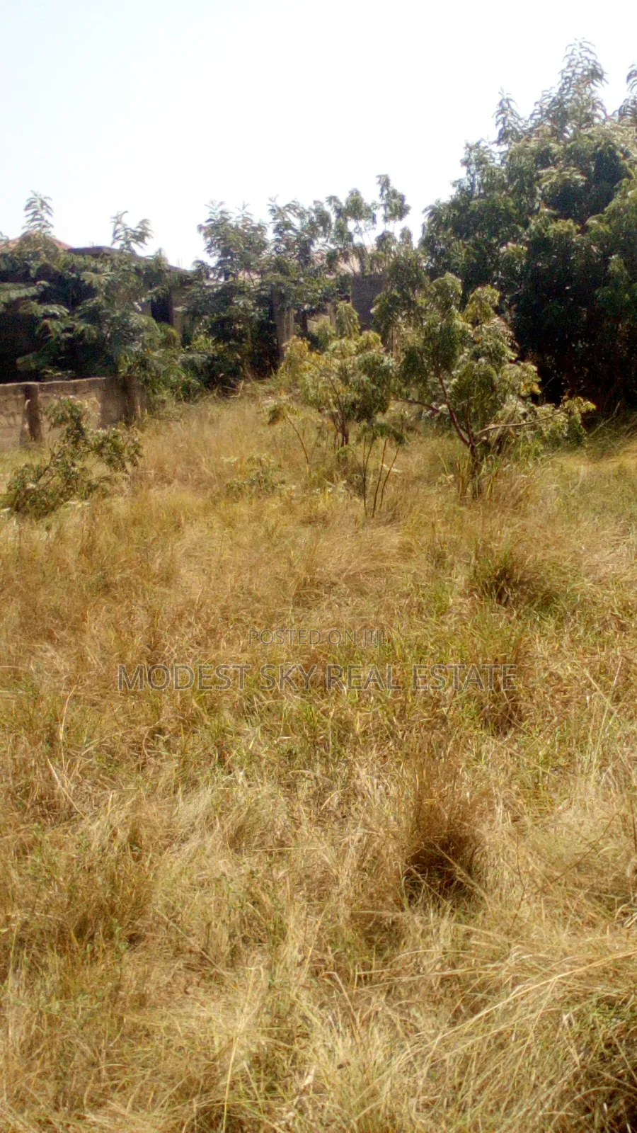 One Plot of With Uncompleted for Sell at Amasaman Obeyeyie Jidda