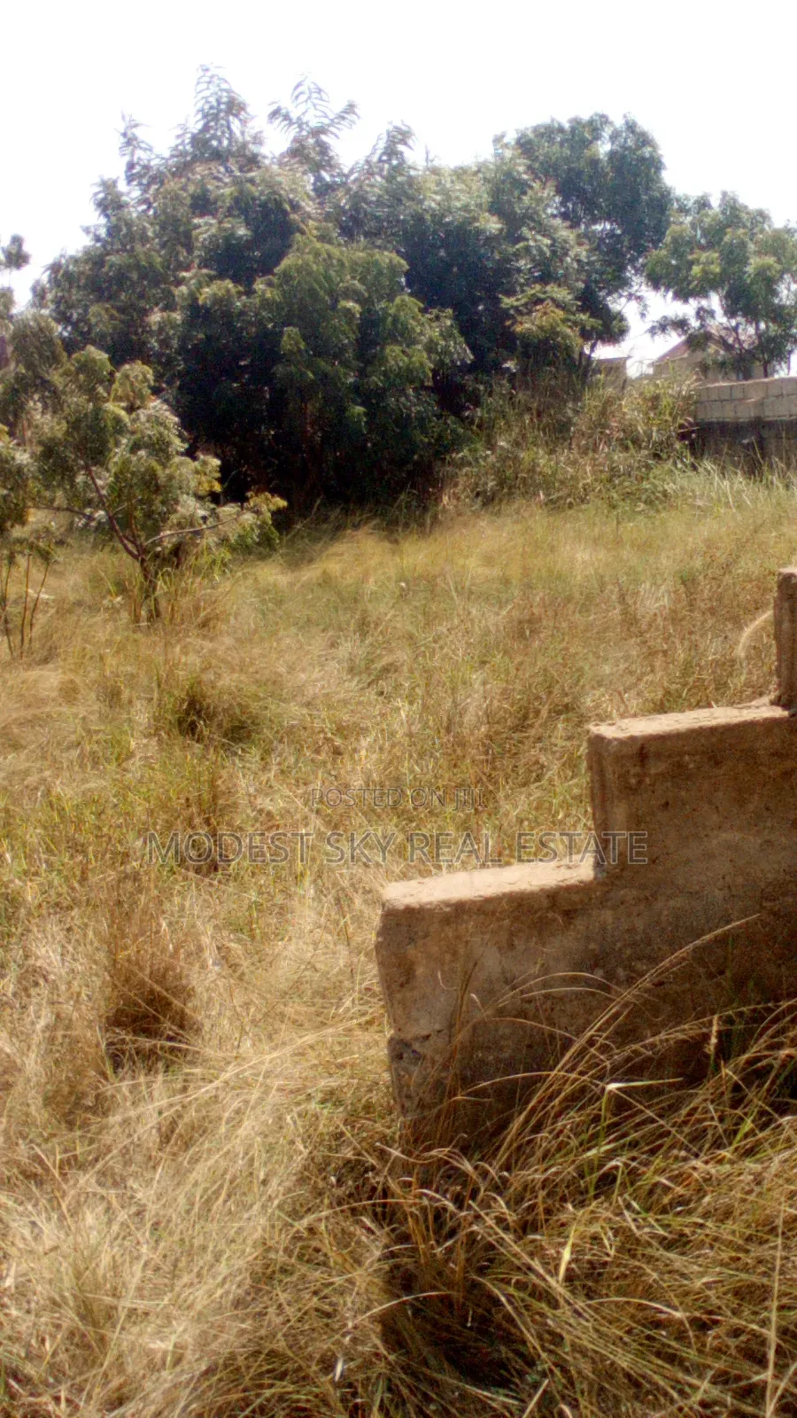 One Plot of With Uncompleted for Sell at Amasaman Obeyeyie Jidda