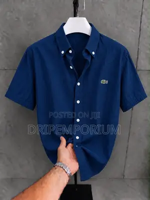 Turquoise Striped Lacoste