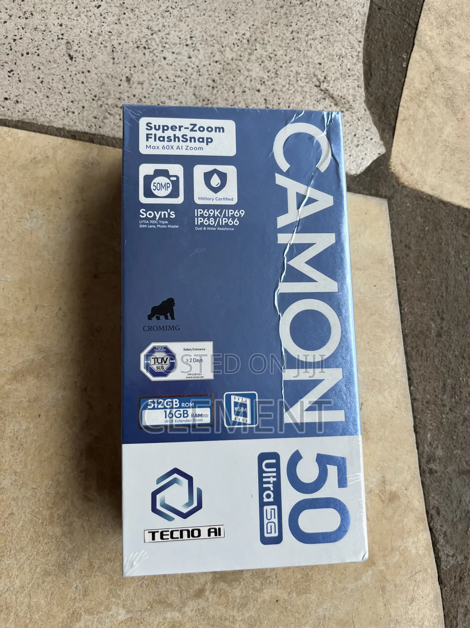 New Tecno Camon 50 Ultra 512 GB