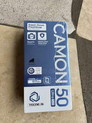 New Tecno Camon 50 Ultra 512 GB