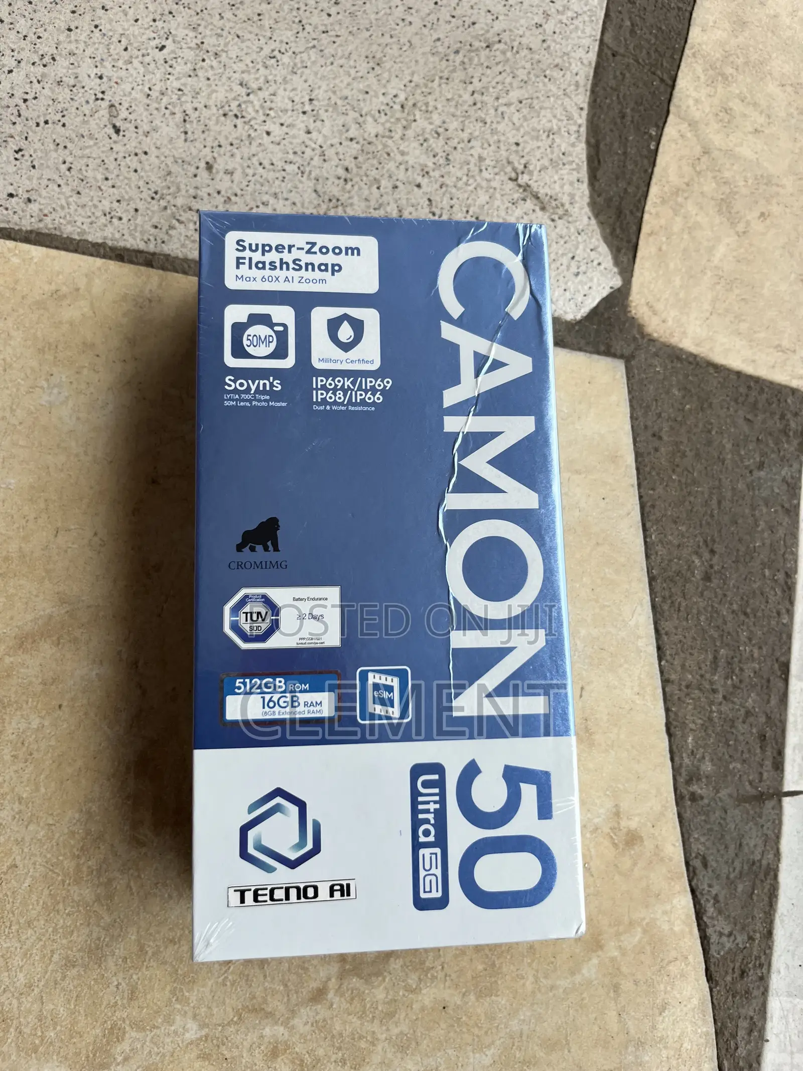 New Tecno Camon 50 Ultra 512 GB