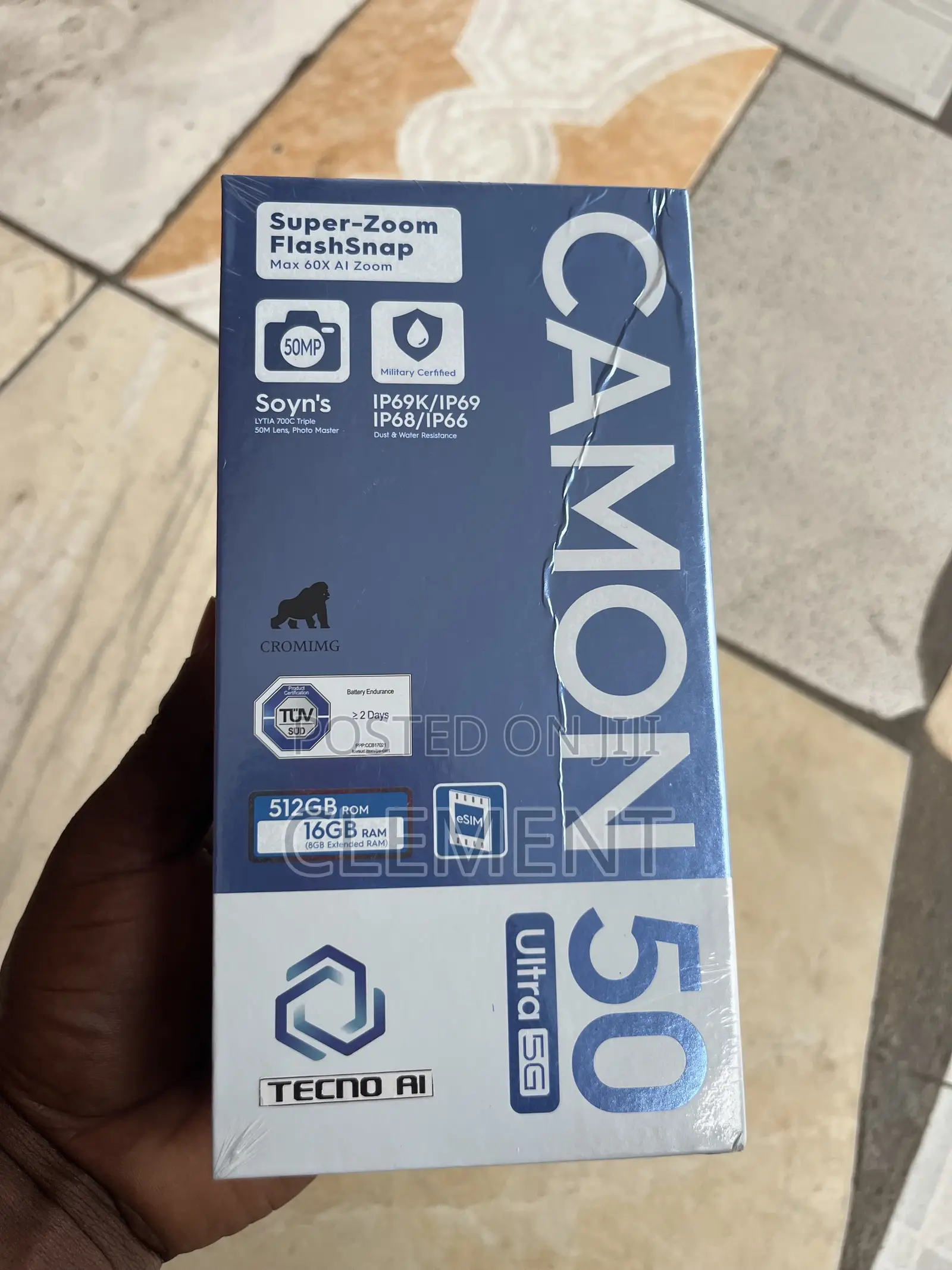 New Tecno Camon 50 Ultra 512 GB