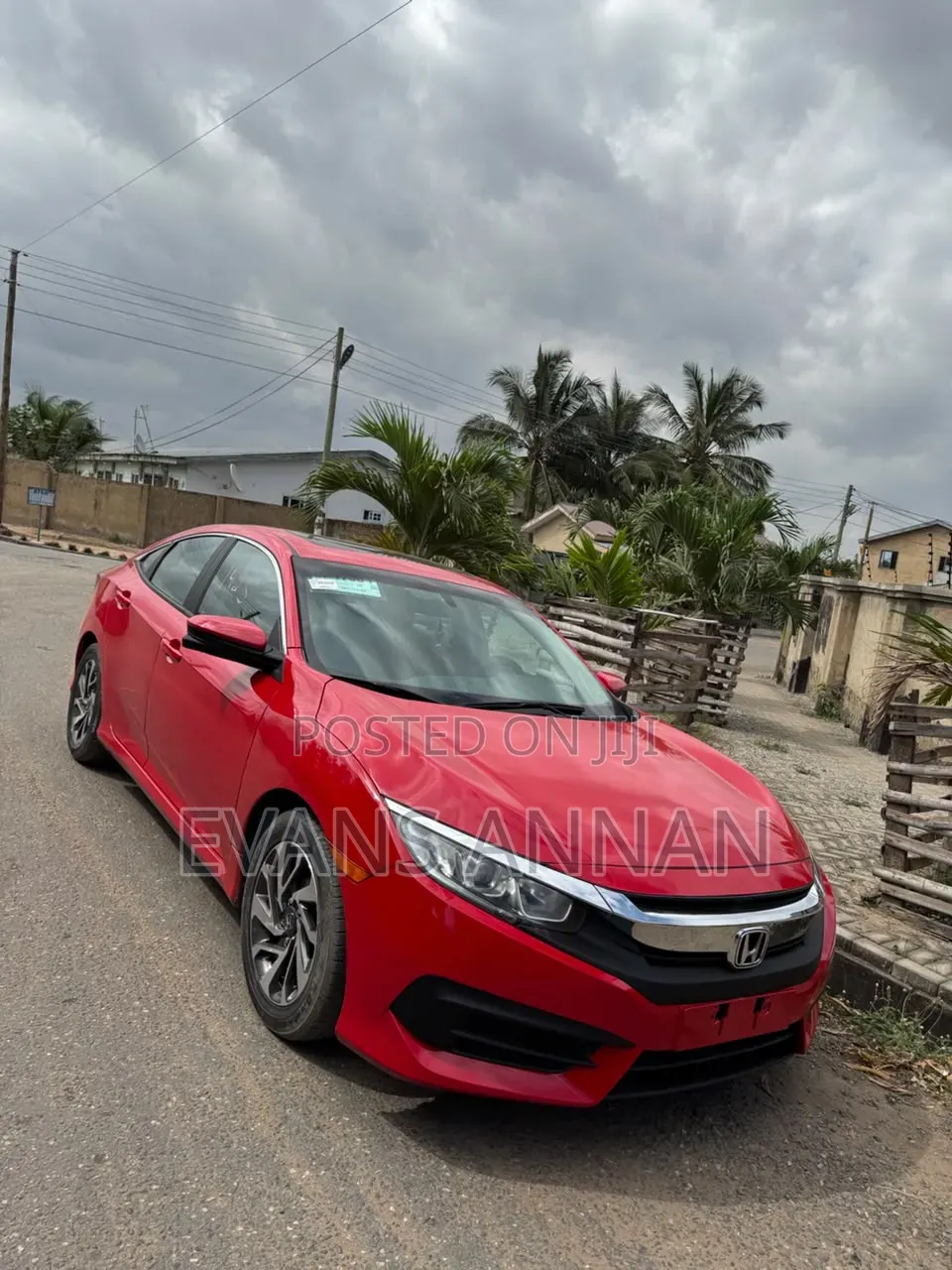 Honda Civic 2016 Red