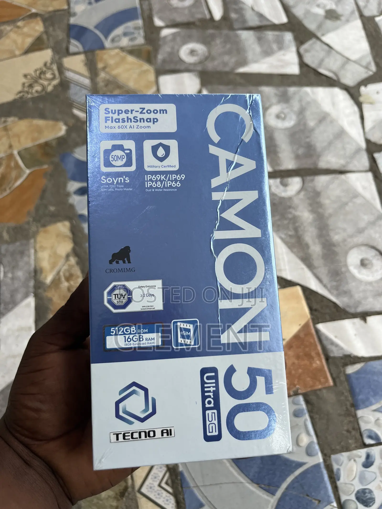New Tecno Camon 50 Ultra 512 GB