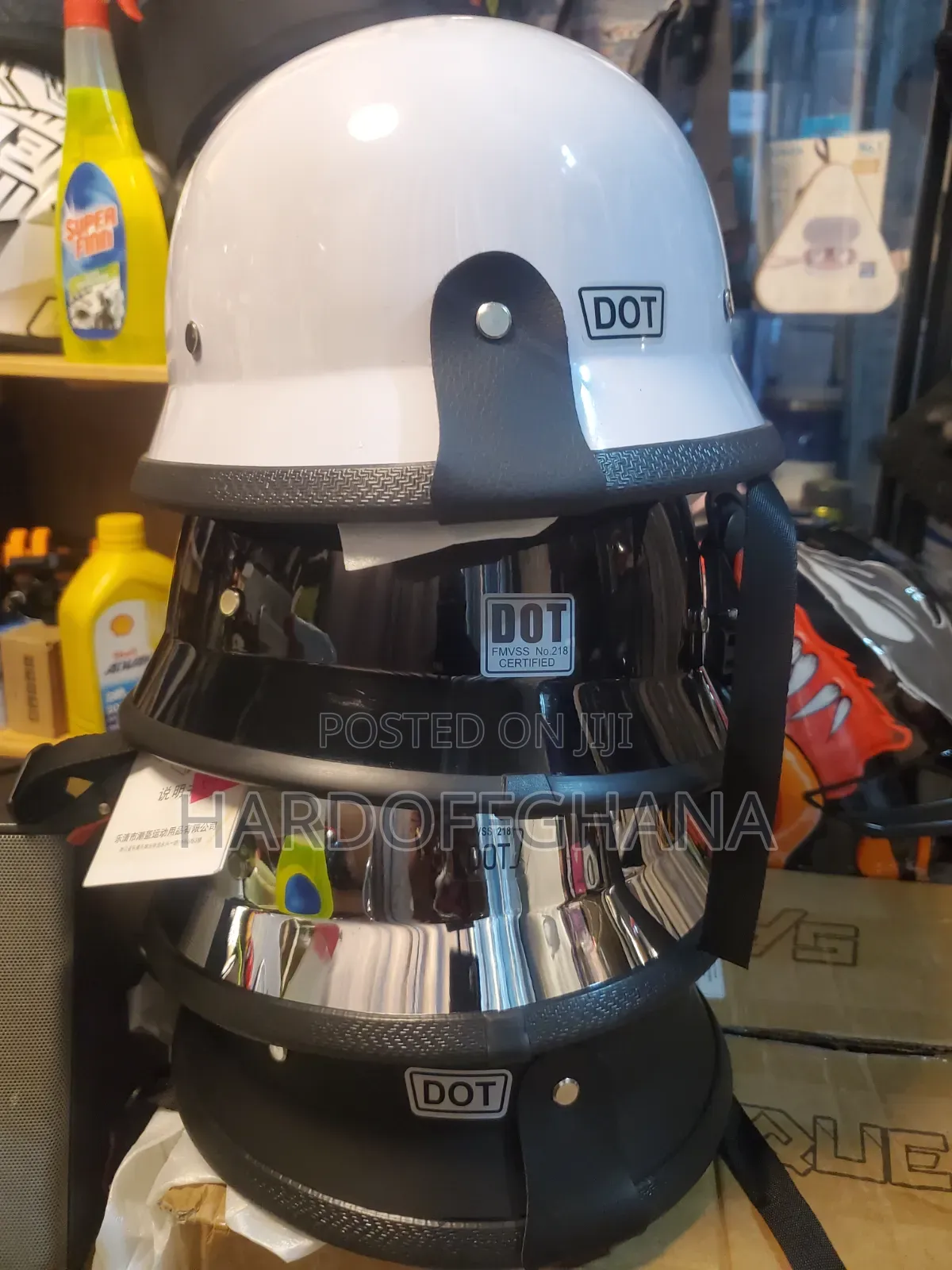 Dot Round Helmet