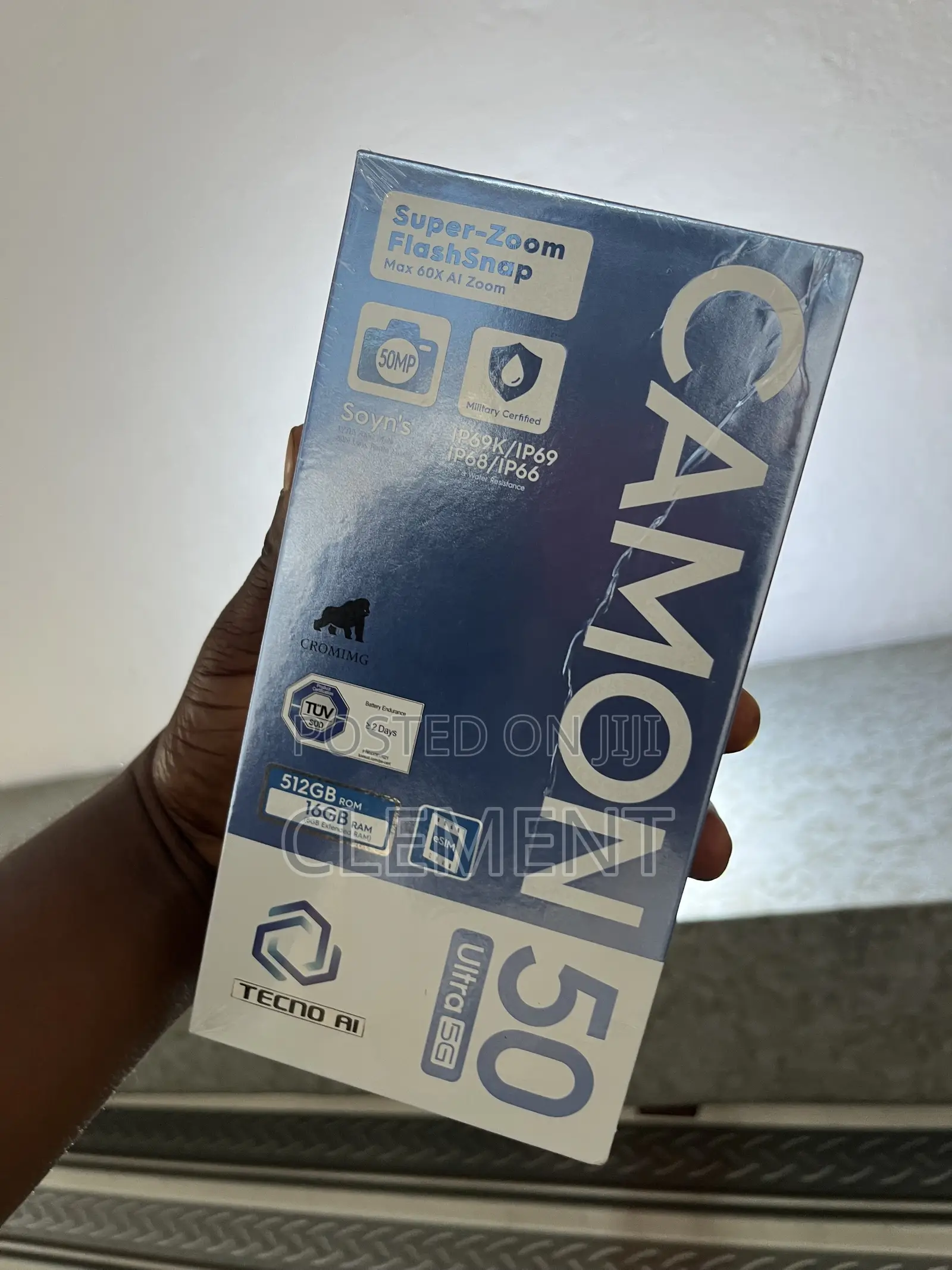 New Tecno Camon 50 Ultra 512 GB