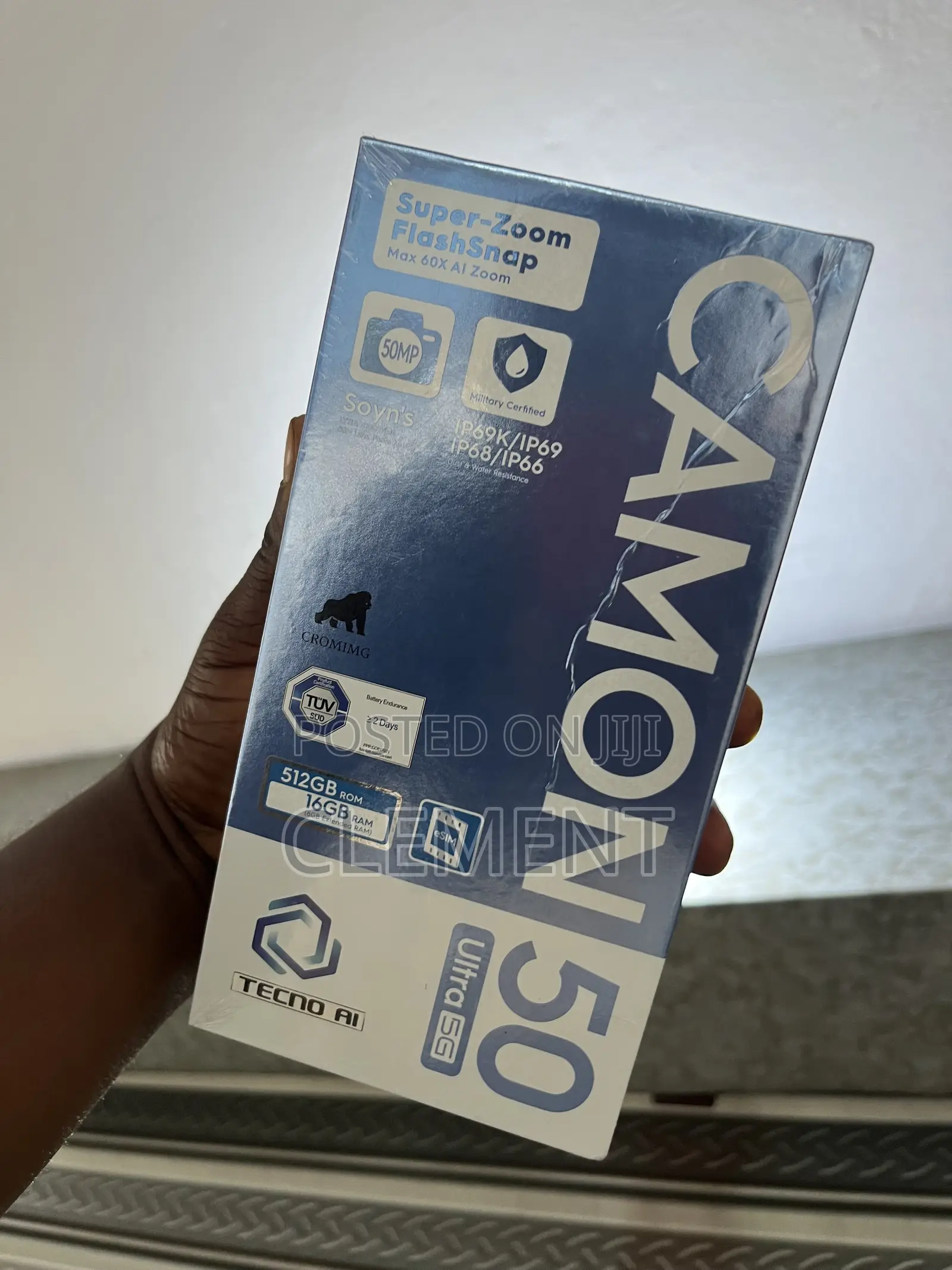 New Tecno Camon 50 Ultra 512 GB