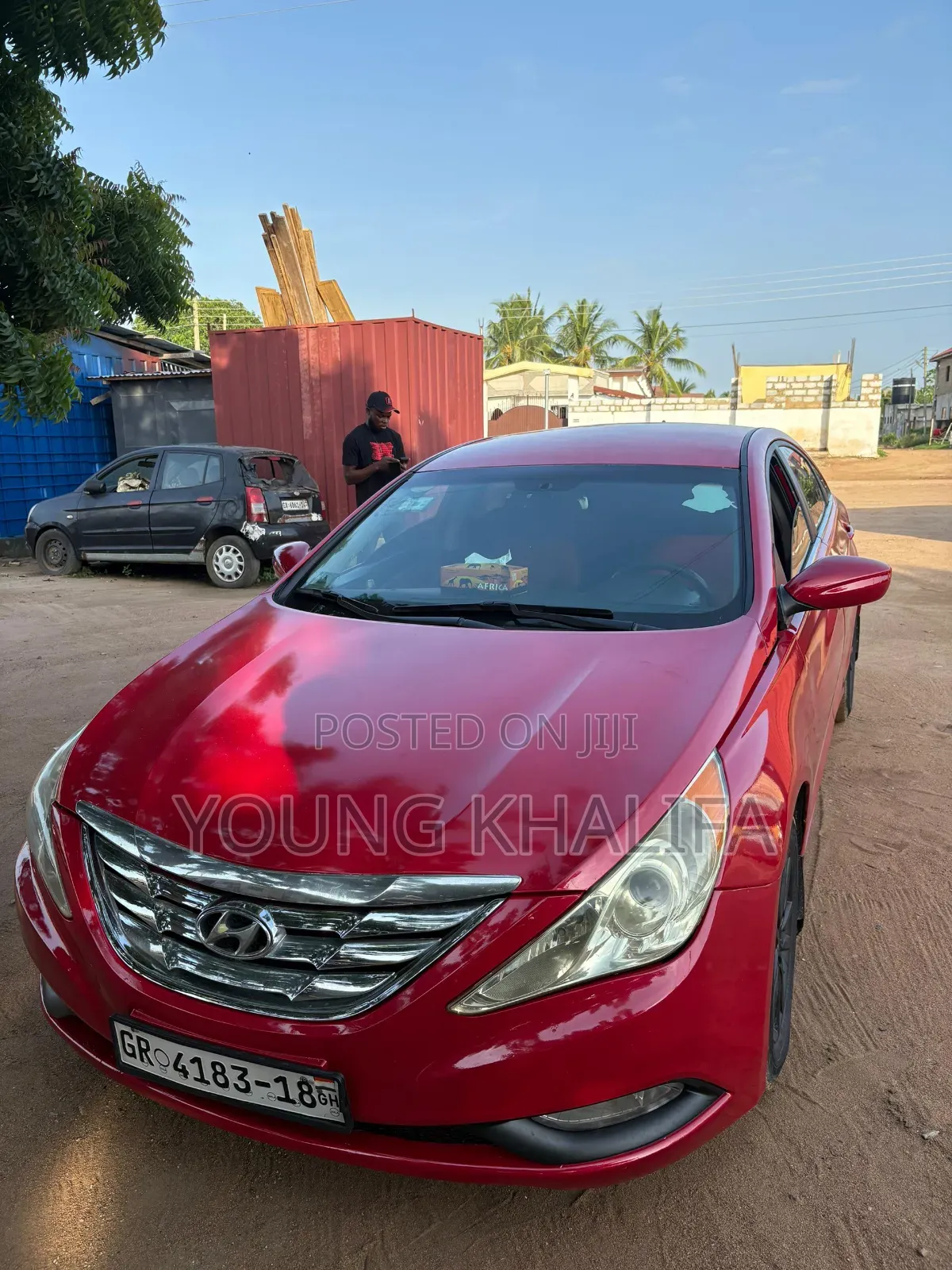 Hyundai Sonata 2013 Red