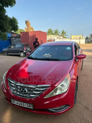 Hyundai Sonata 2013 Red