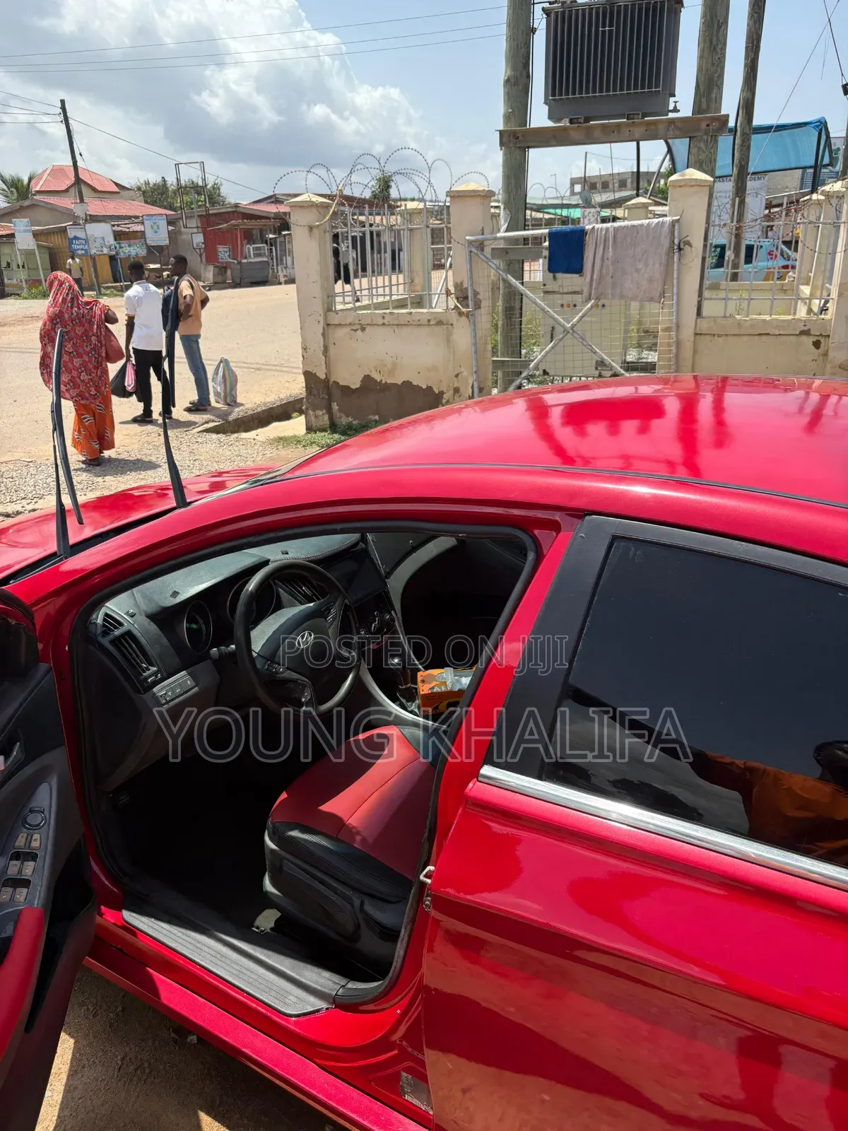 Hyundai Sonata 2013 Red