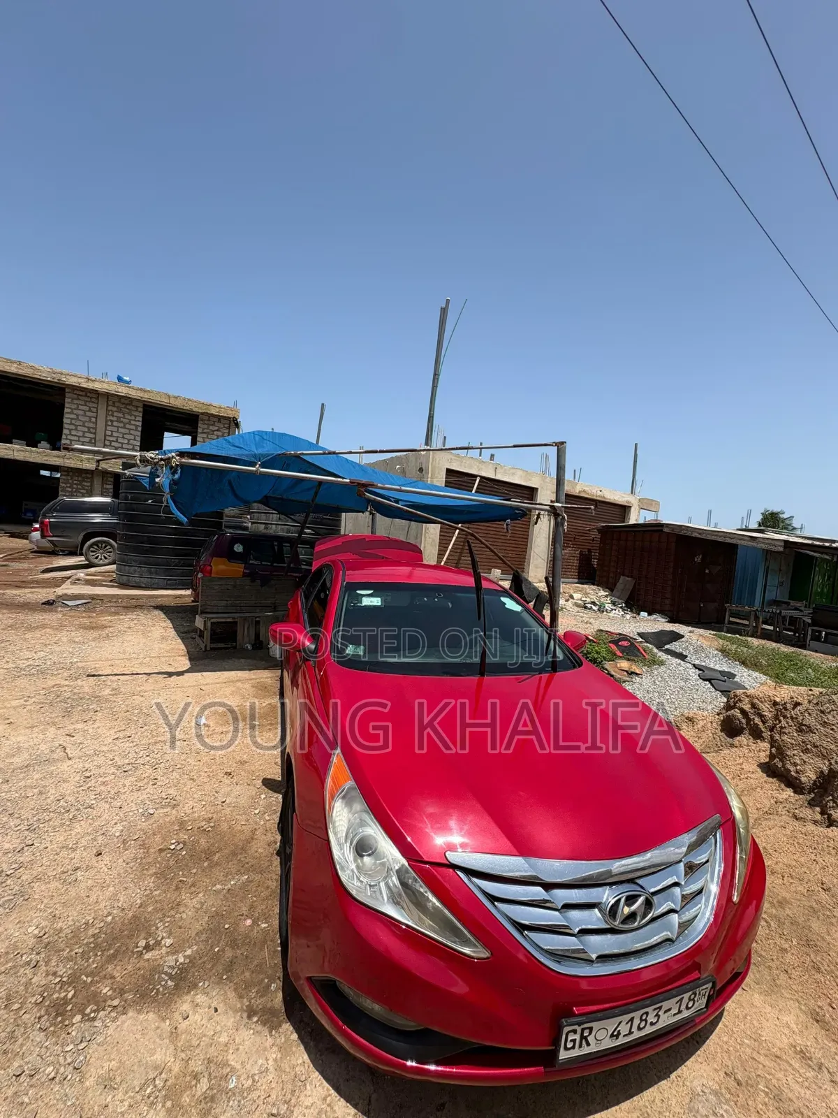Hyundai Sonata 2013 Red