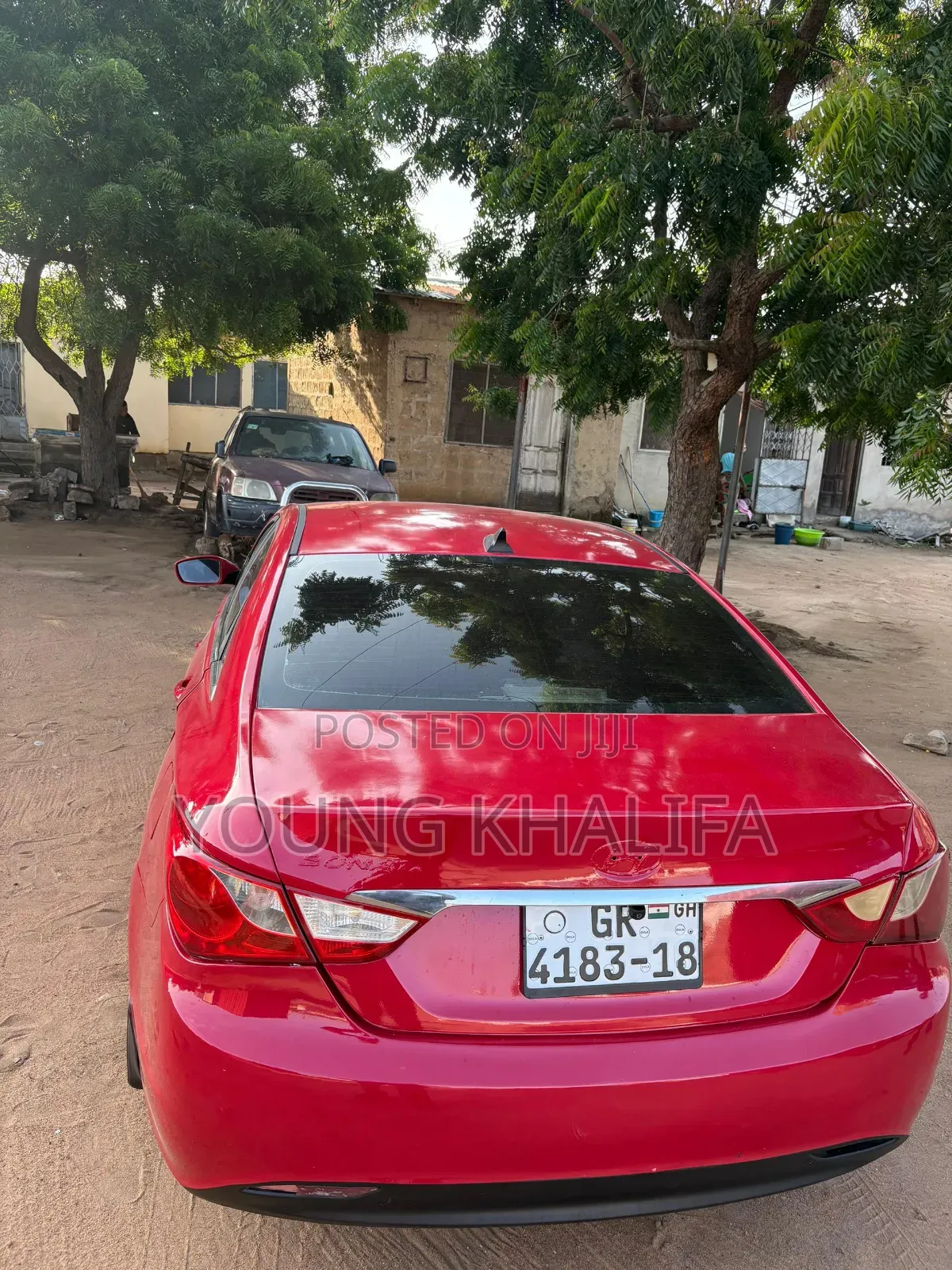 Hyundai Sonata 2013 Red