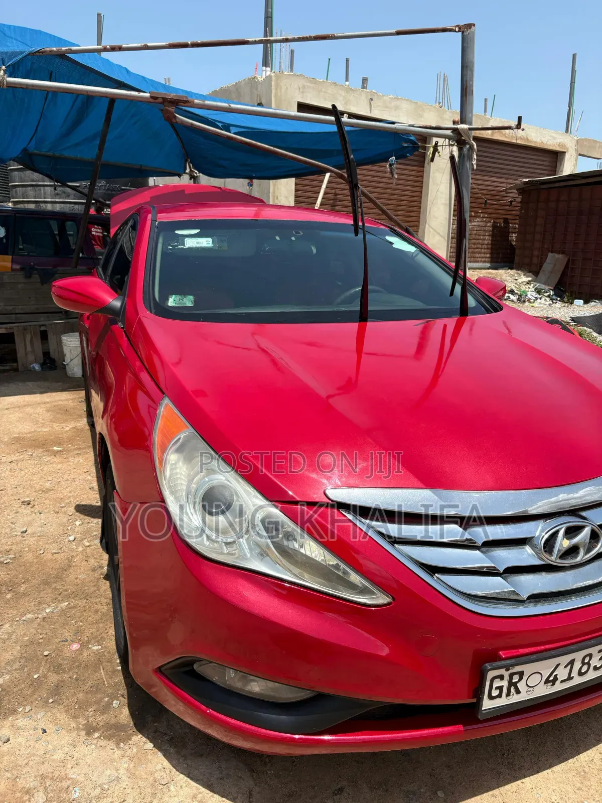 Hyundai Sonata 2013 Red