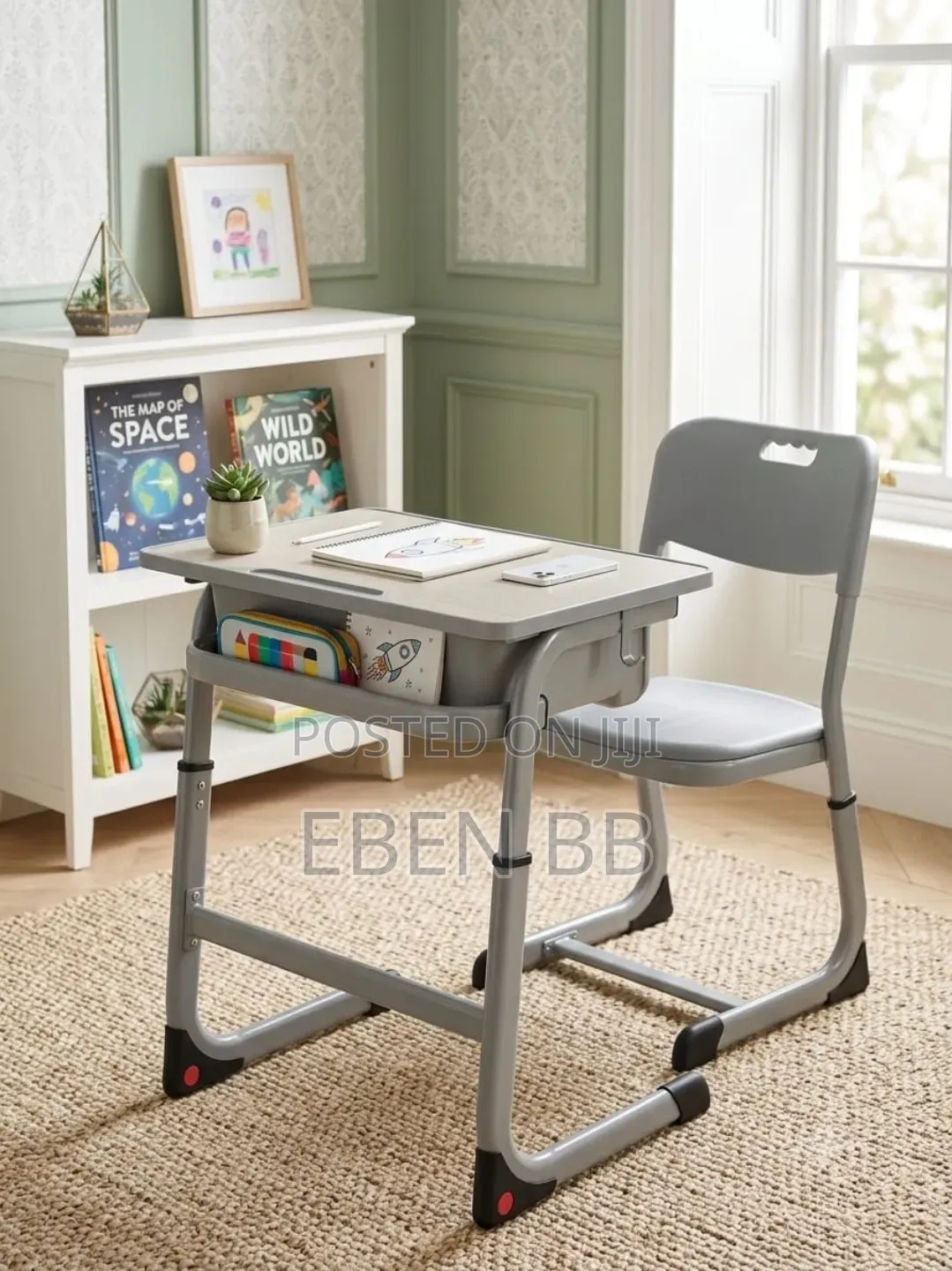 Grade a School Desk/ Height Adjustable