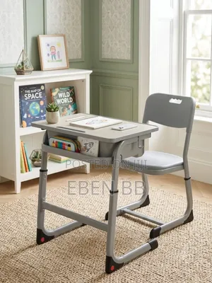 Grade a School Desk/ Height Adjustable