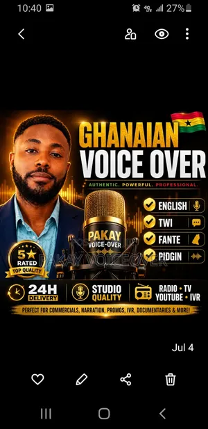 Ghanaian Twi Fante Voice-Over