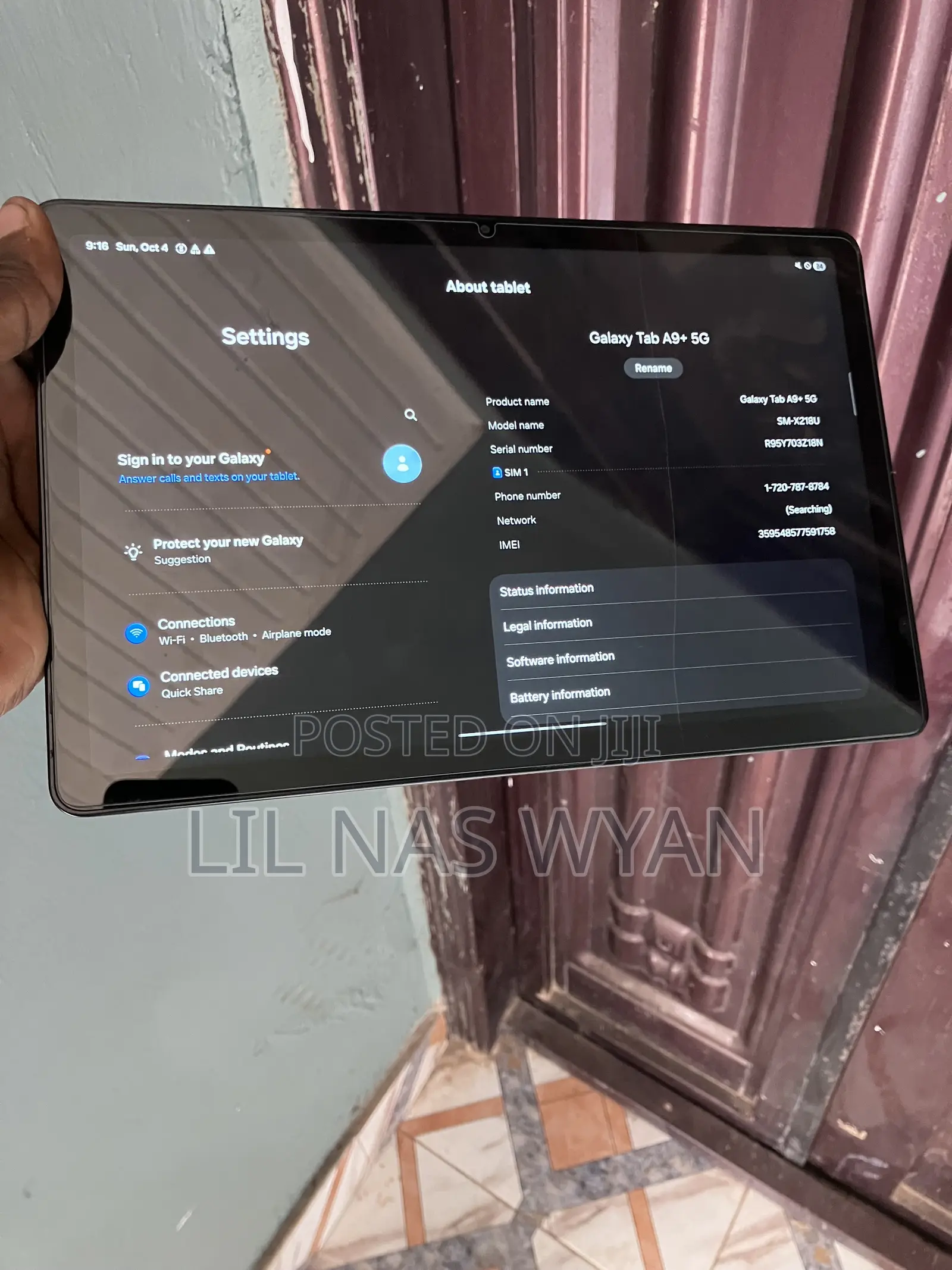 Samsung Galaxy Tab A9+ 64 GB Gray