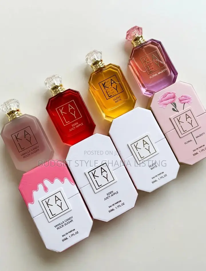 KALY Perfume 50ml - Vanilla Candy /Eden/ Floral Majesty - Long Lasting