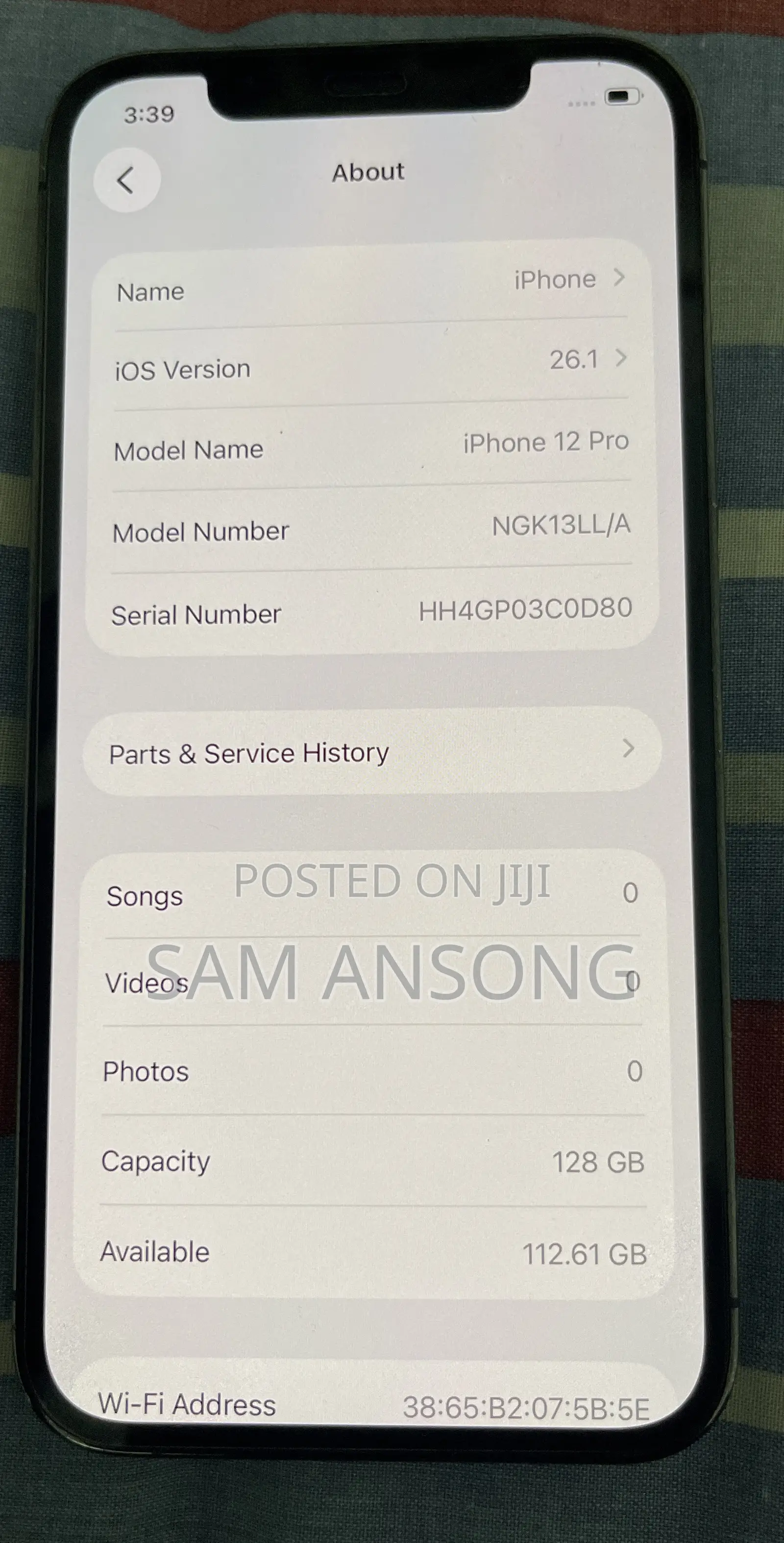 Apple iPhone 12 Pro 128 GB Gray