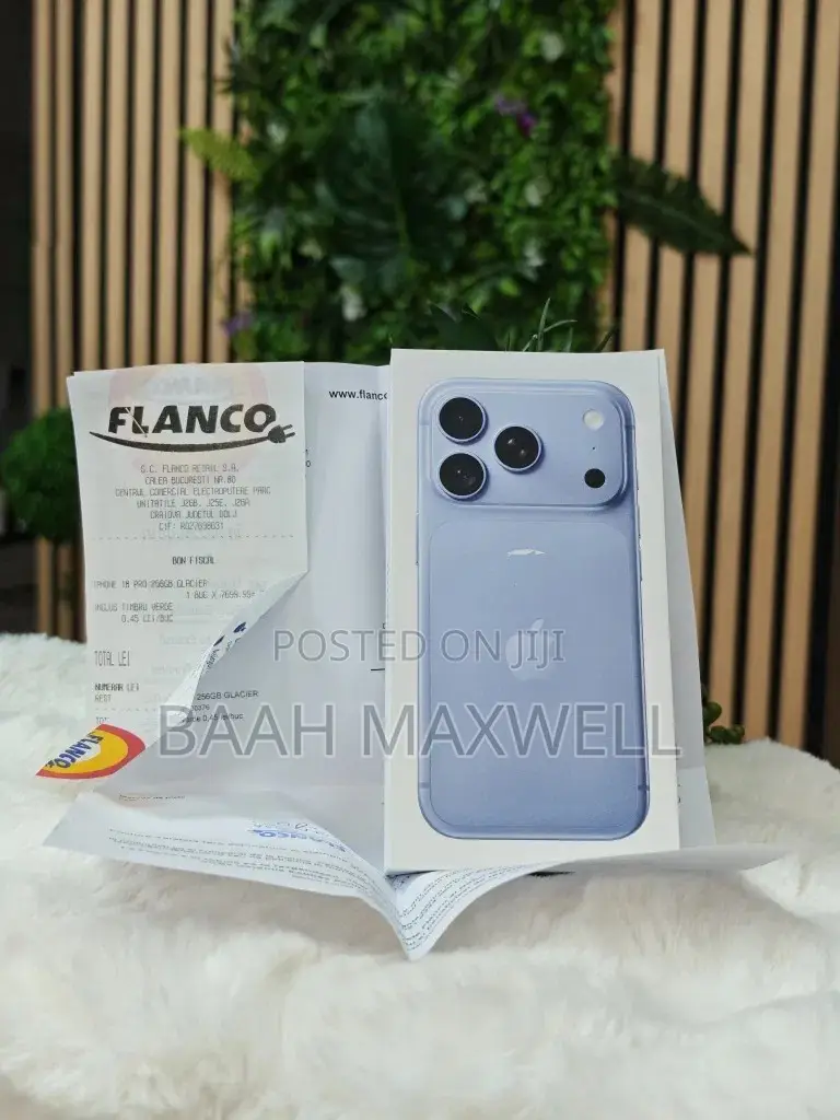 New Apple iPhone 18 Pro Max 512 GB Blue