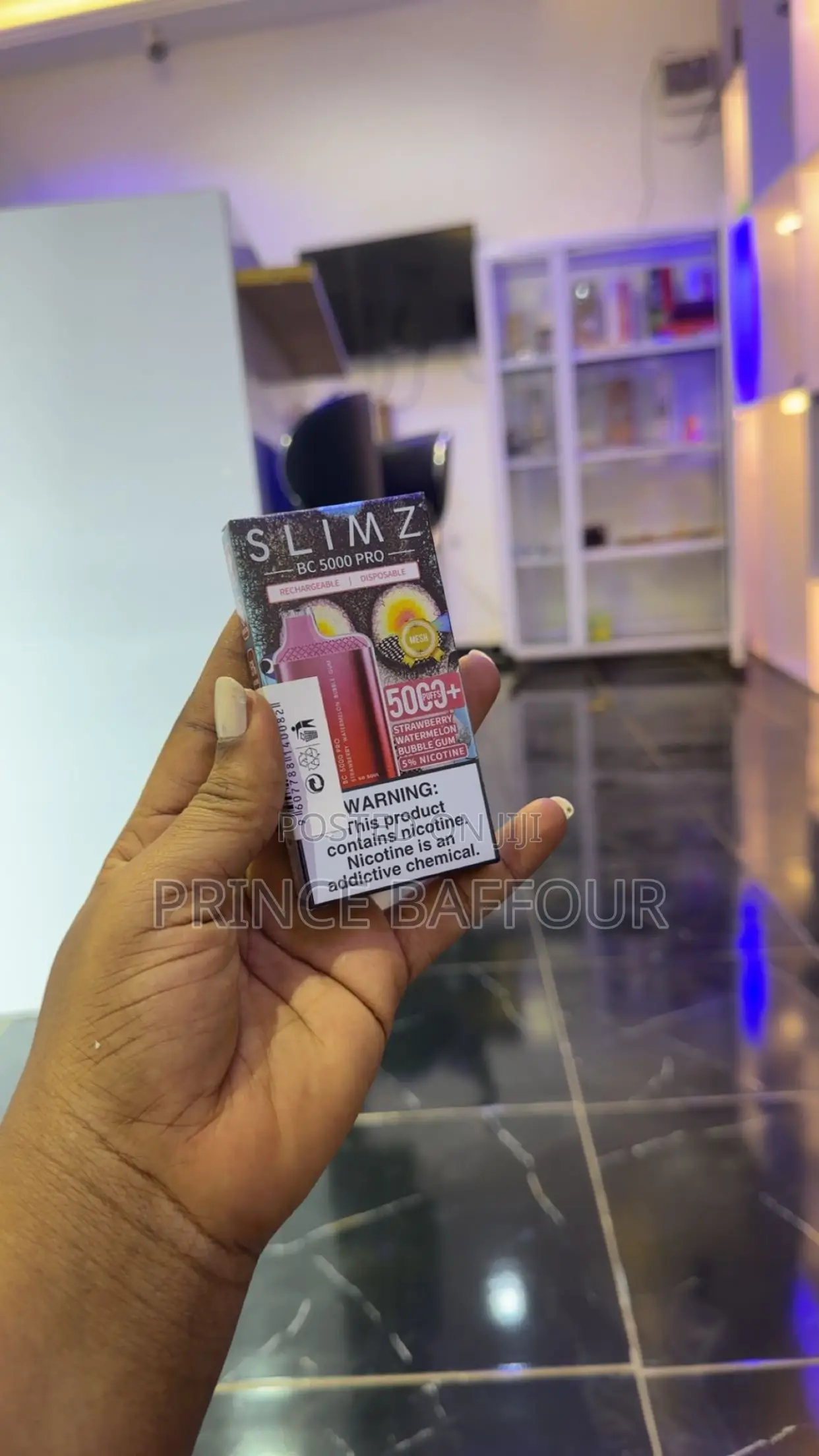5000puffs Disposable Vape 10pieces in a Box