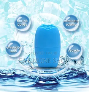 Reusable Facial and Neck Massager Silicone Ice Roller