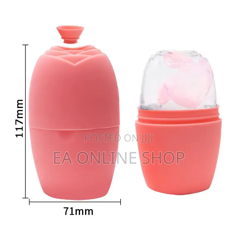 Reusable Facial and Neck Massager Silicone Ice Roller